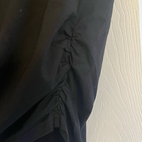 Black Skeleton Maternity Top - Picture 4 of 5